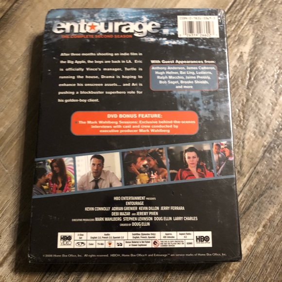“ENTOURAGE The Complete Second Season “ Never Opened DVD Set - Picture 4 of 4